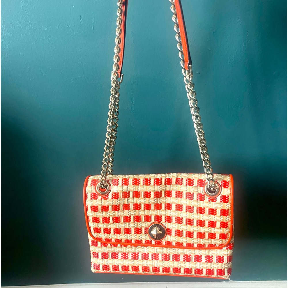 Kate Spade Raffia Shoulder Bag